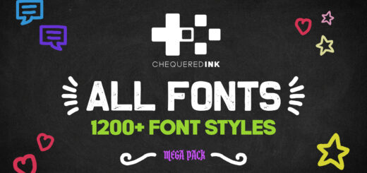 Chequered Ink All Fonts Pack