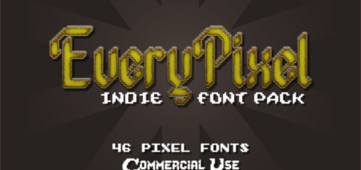 EveryPixel Indie Font Pack