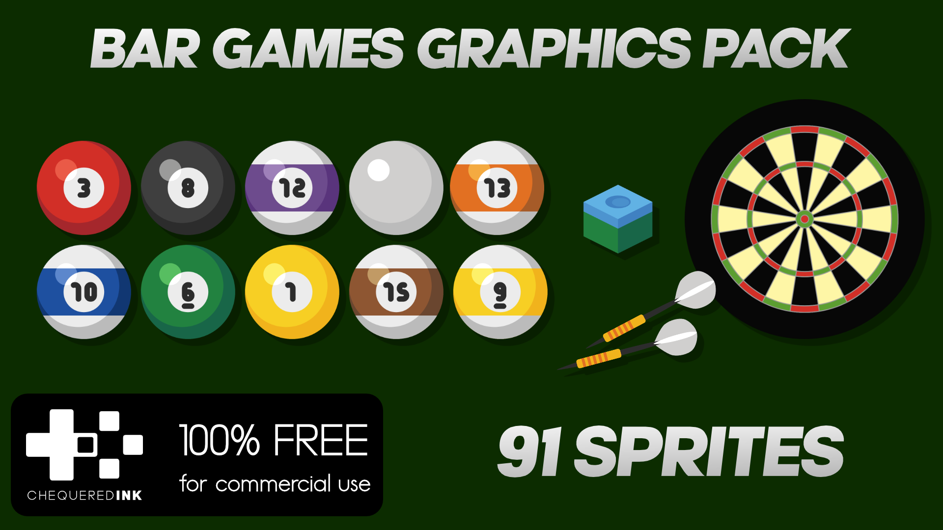 Bar Games GFX Pack