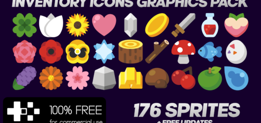 Inventory Icons Graphics Pack - Free for Commercial Use