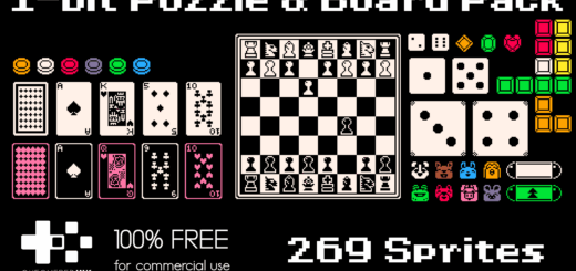 1-bit puzzle and board games pack