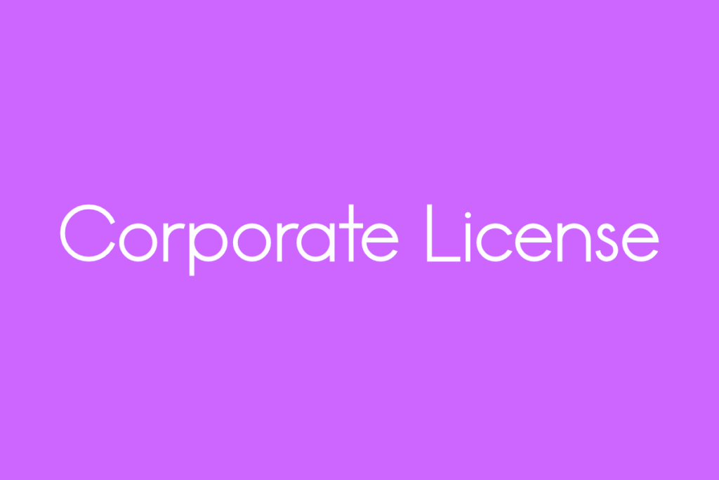 Corporate License